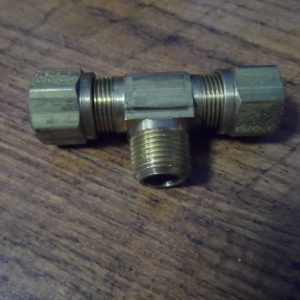 Tee, pipe to tube, A1 / A2
