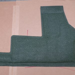Insulation Left Rear Tunnel