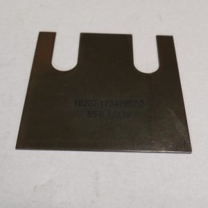 Spacer, plate shelter mounting, rear