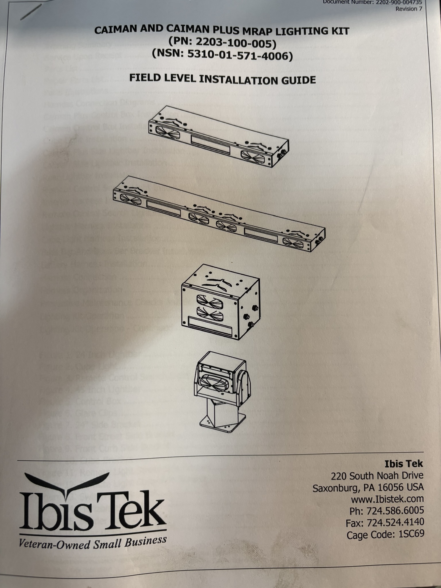 IBIS TEK LED Light Bar KIT - Image 7